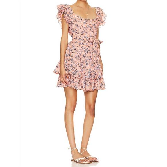 NEW CLEOBELLA britt mini dress in positano floral - Picture 2 of 3